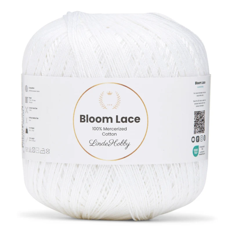 LindeHobby Bloom Lace Mercerized Cotton